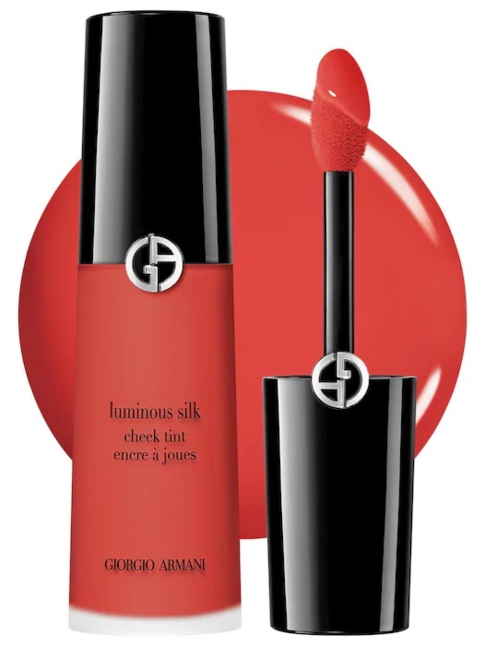 Giorgio Armani Cheek Tint Longwear Lightweight Liquid Blush 41 Flaming Red